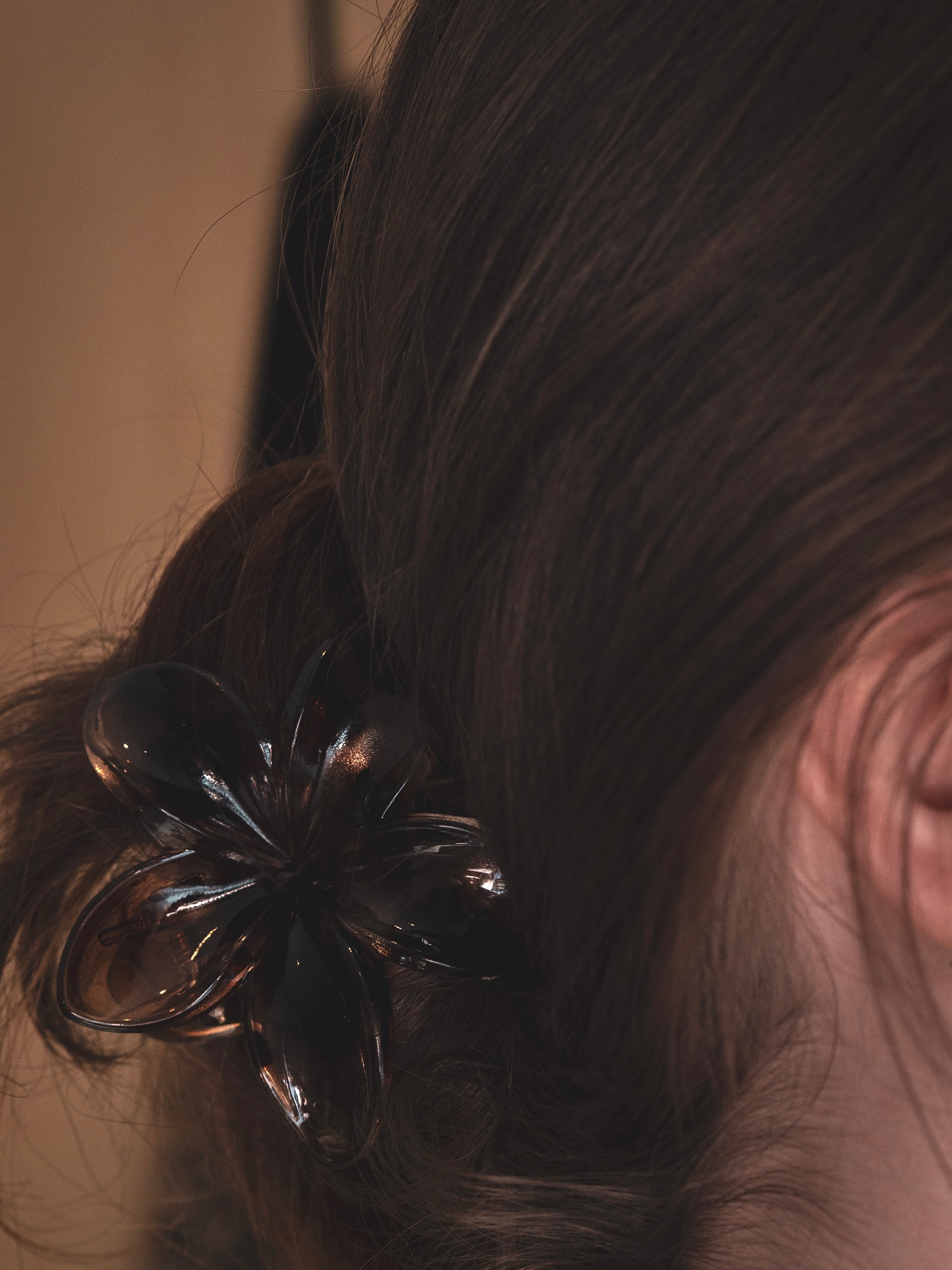Haarklammer Blume Maxi
