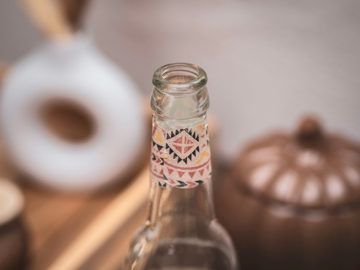 Flaschendeckel Strohhut für Bier, Limo & kl. Sektflaschen | auch als Schlüsselanhänger
