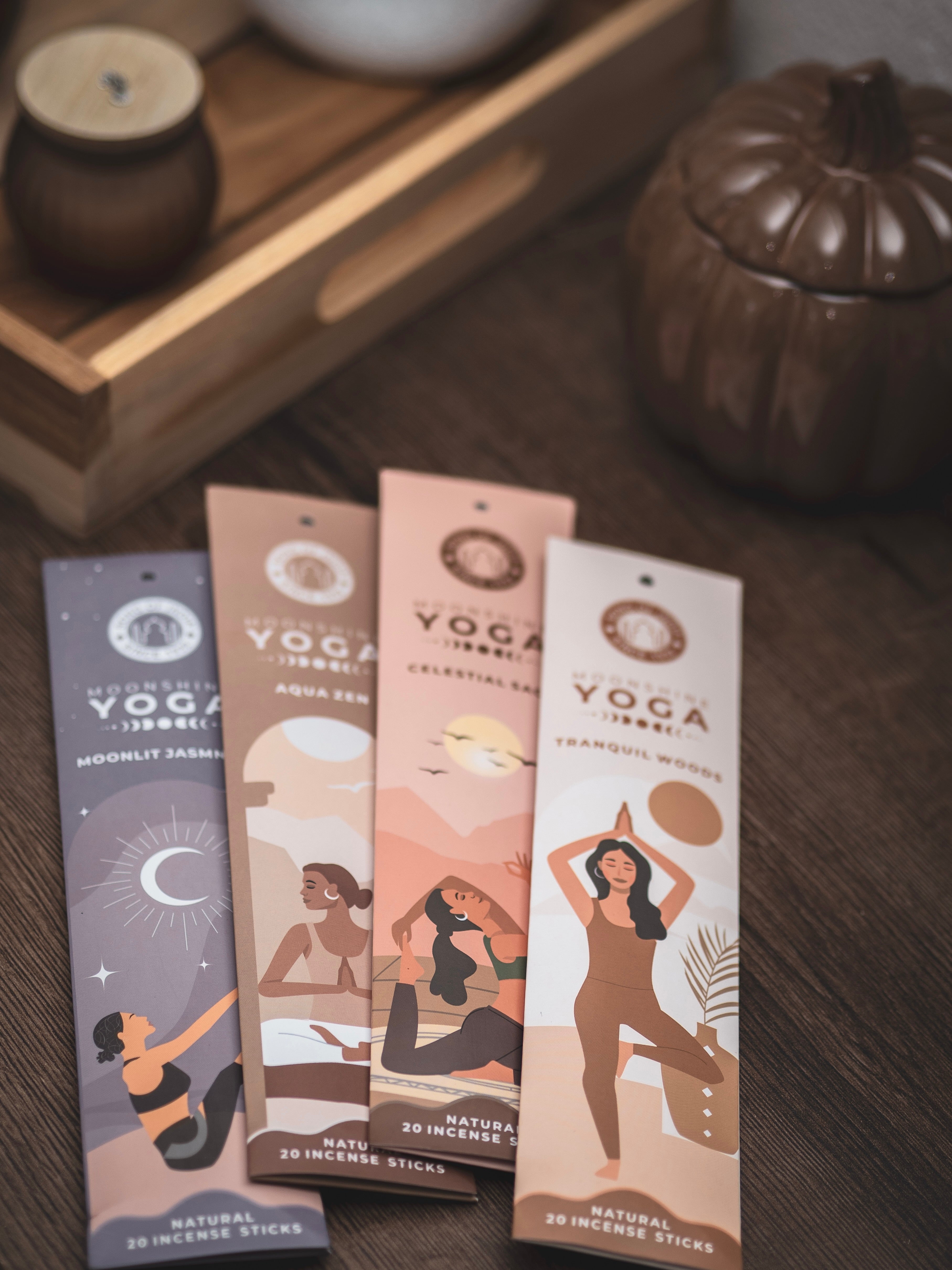 Räucherstäbchen "Moonshine Yoga"