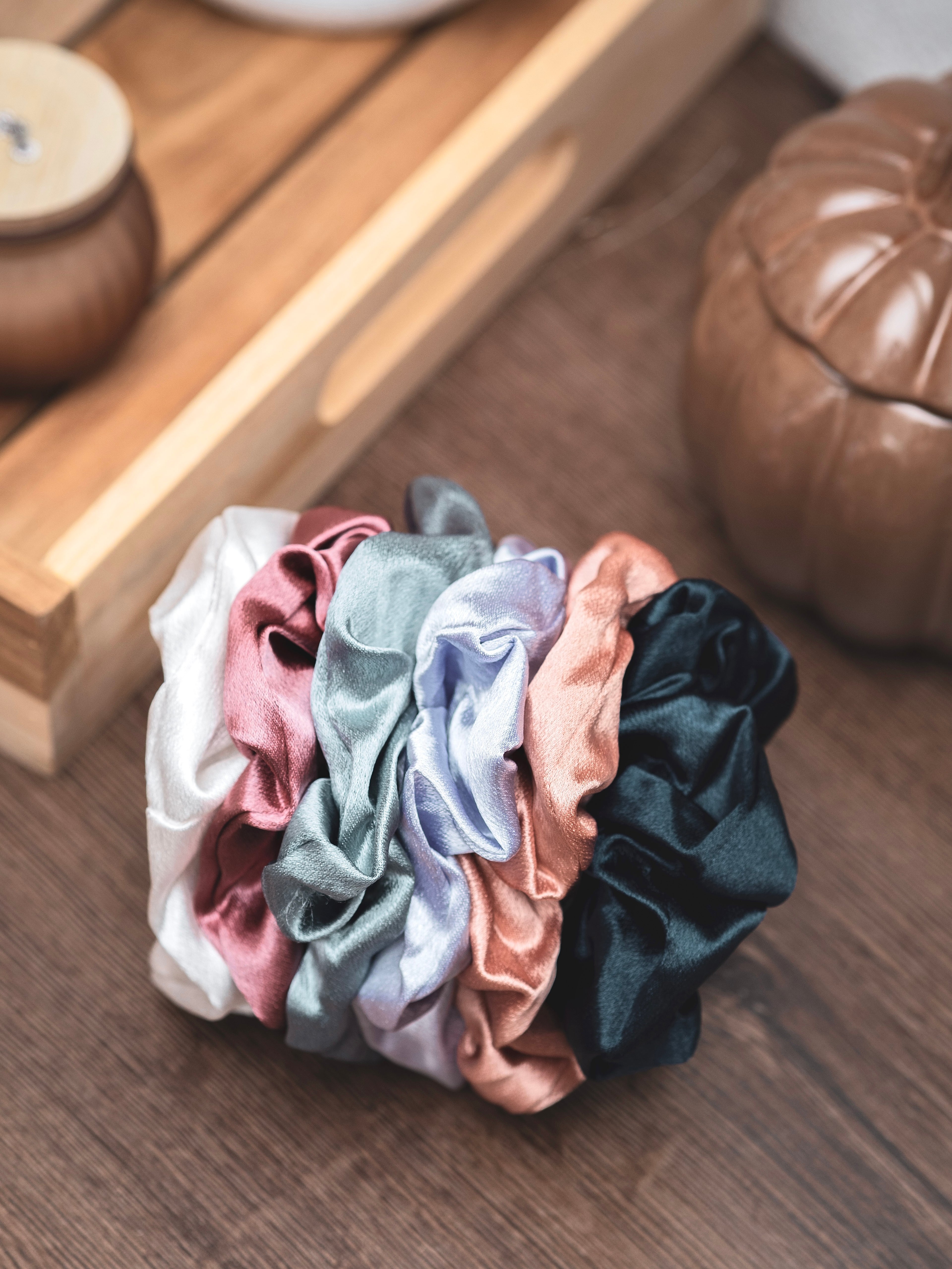 Scrunchies "seidig"