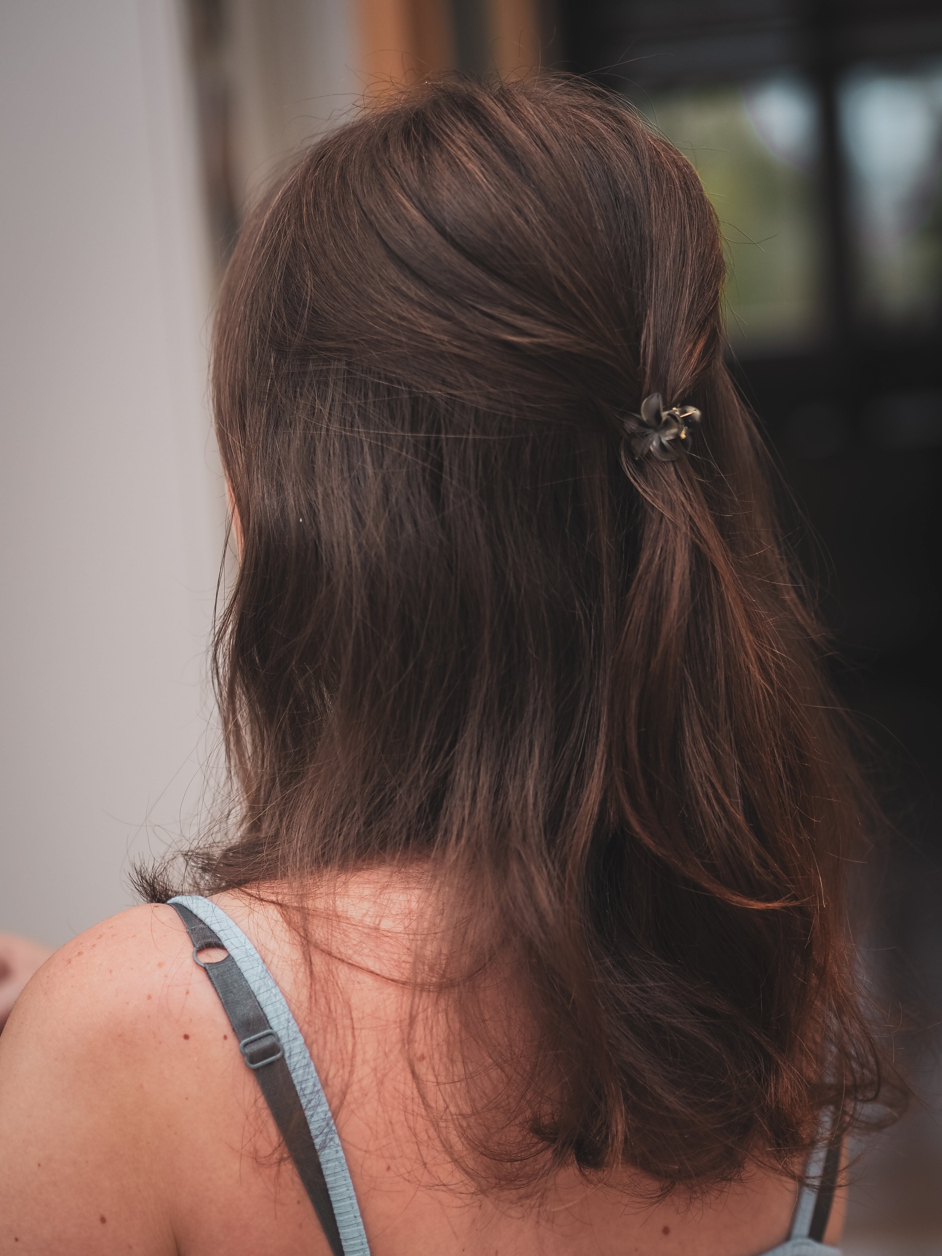 Haarklammer Blume Mini