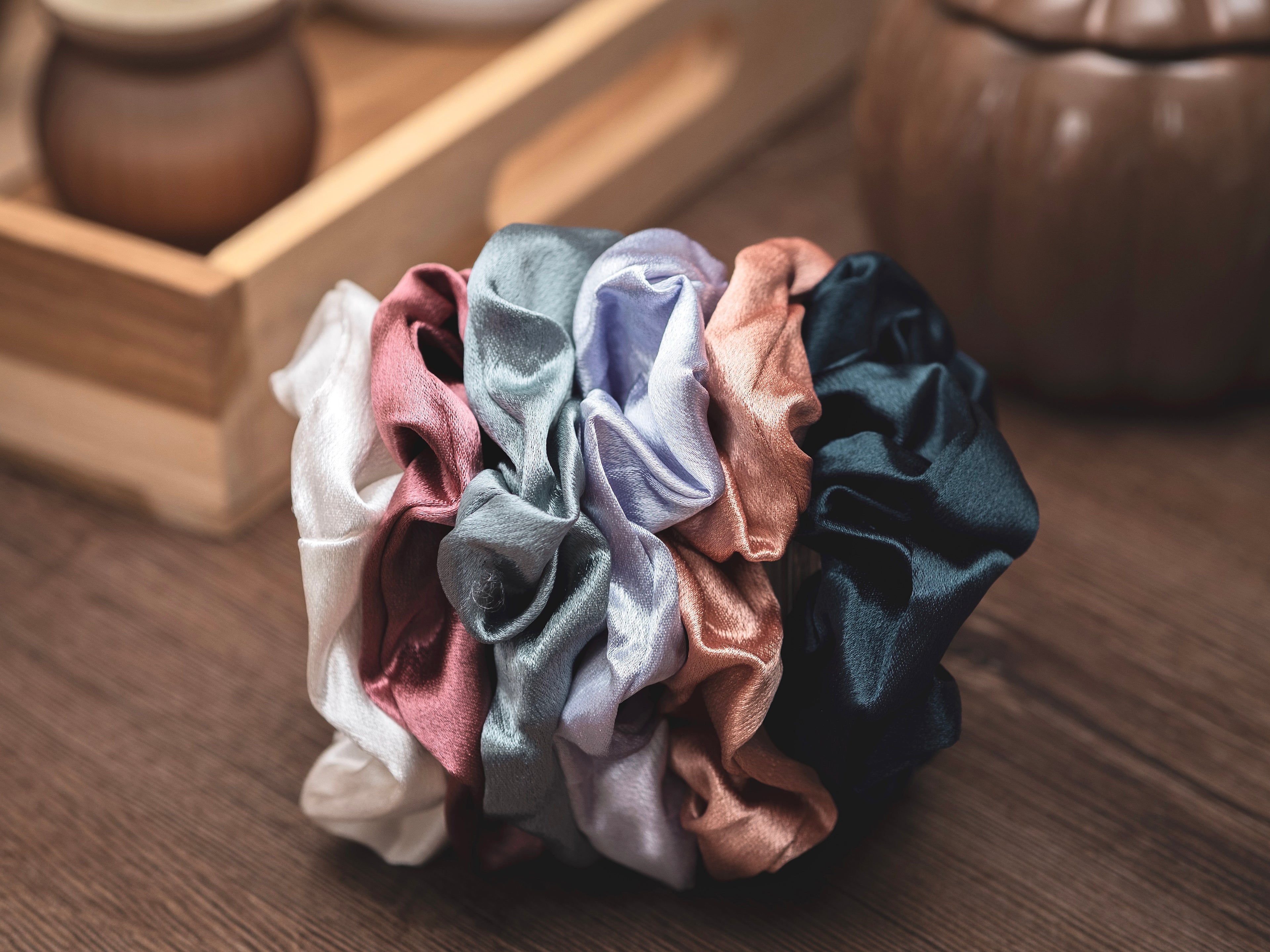 Scrunchies "seidig"