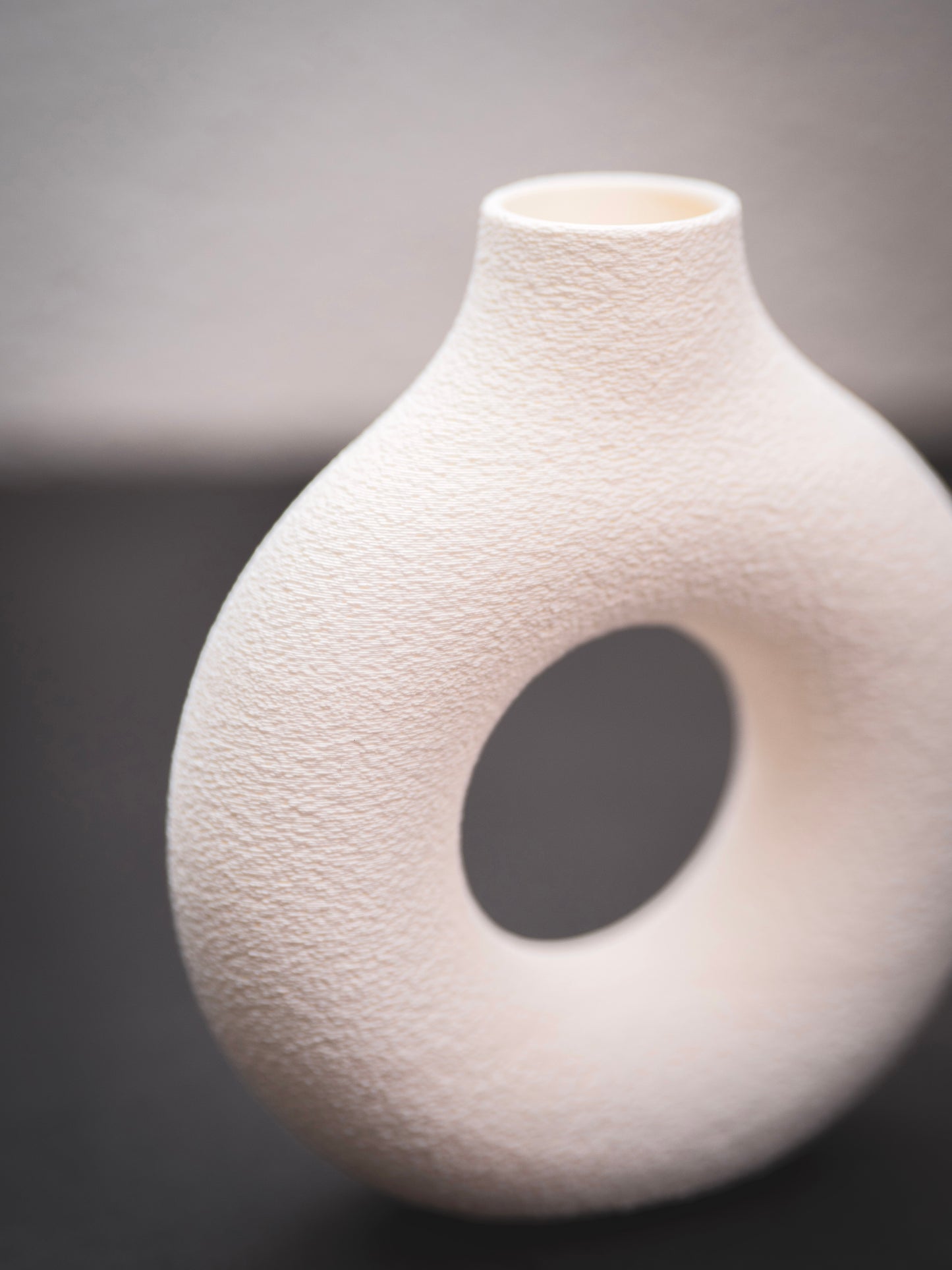 Trockenblumenvase rund 12,5 cm