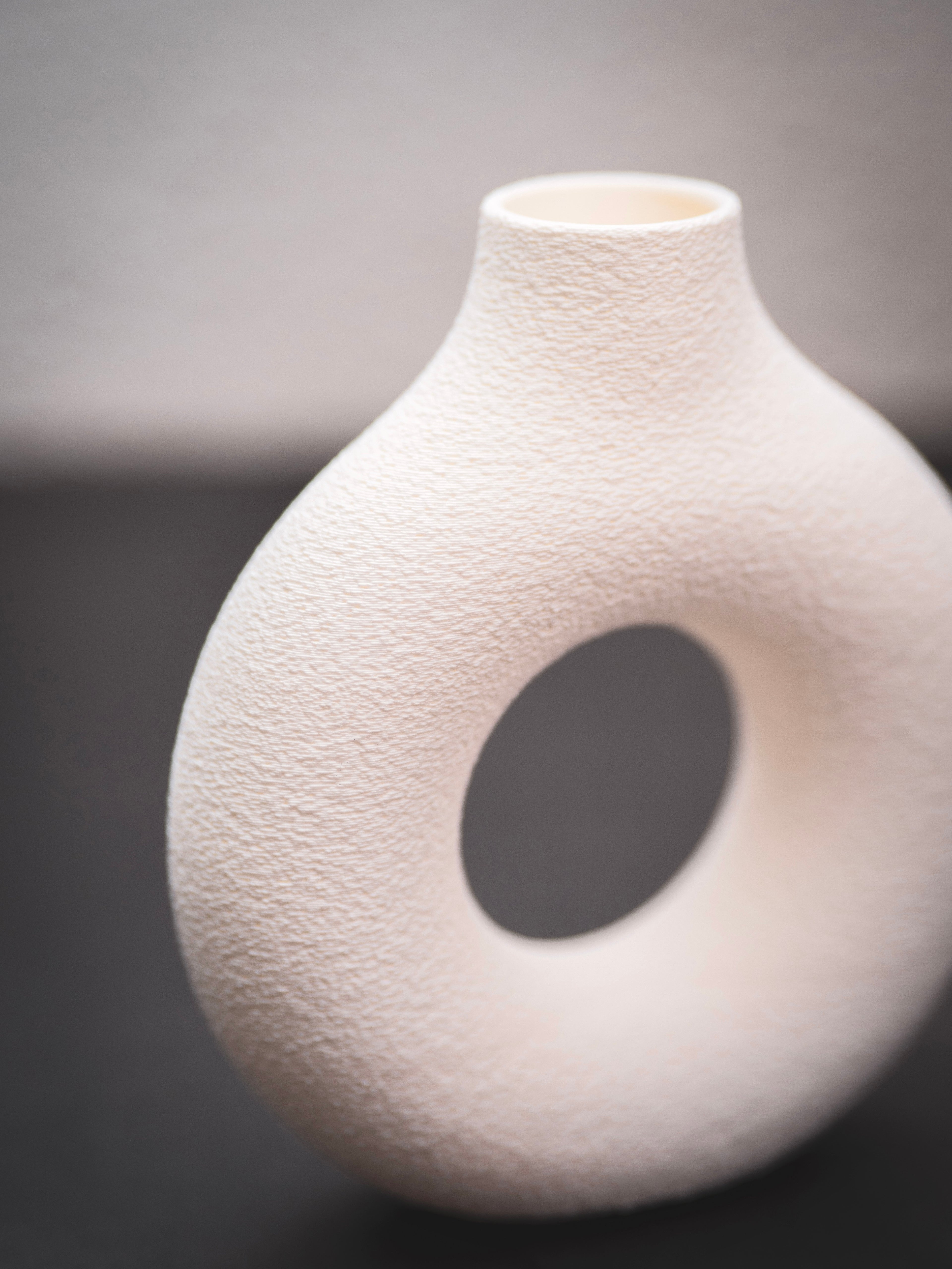Trockenblumenvase rund 12,5 cm