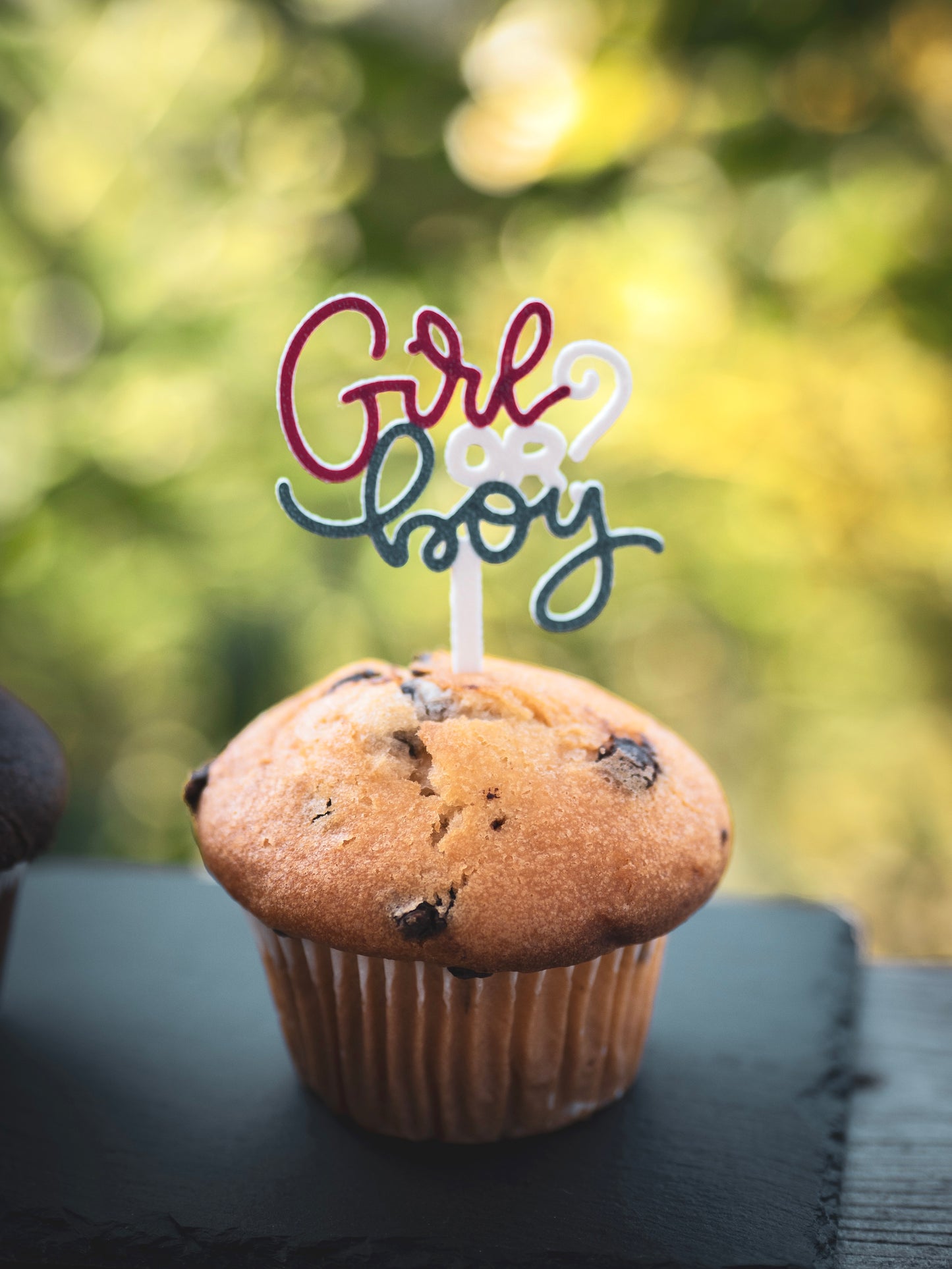 Muffin Topper "Girl or Boy?"
