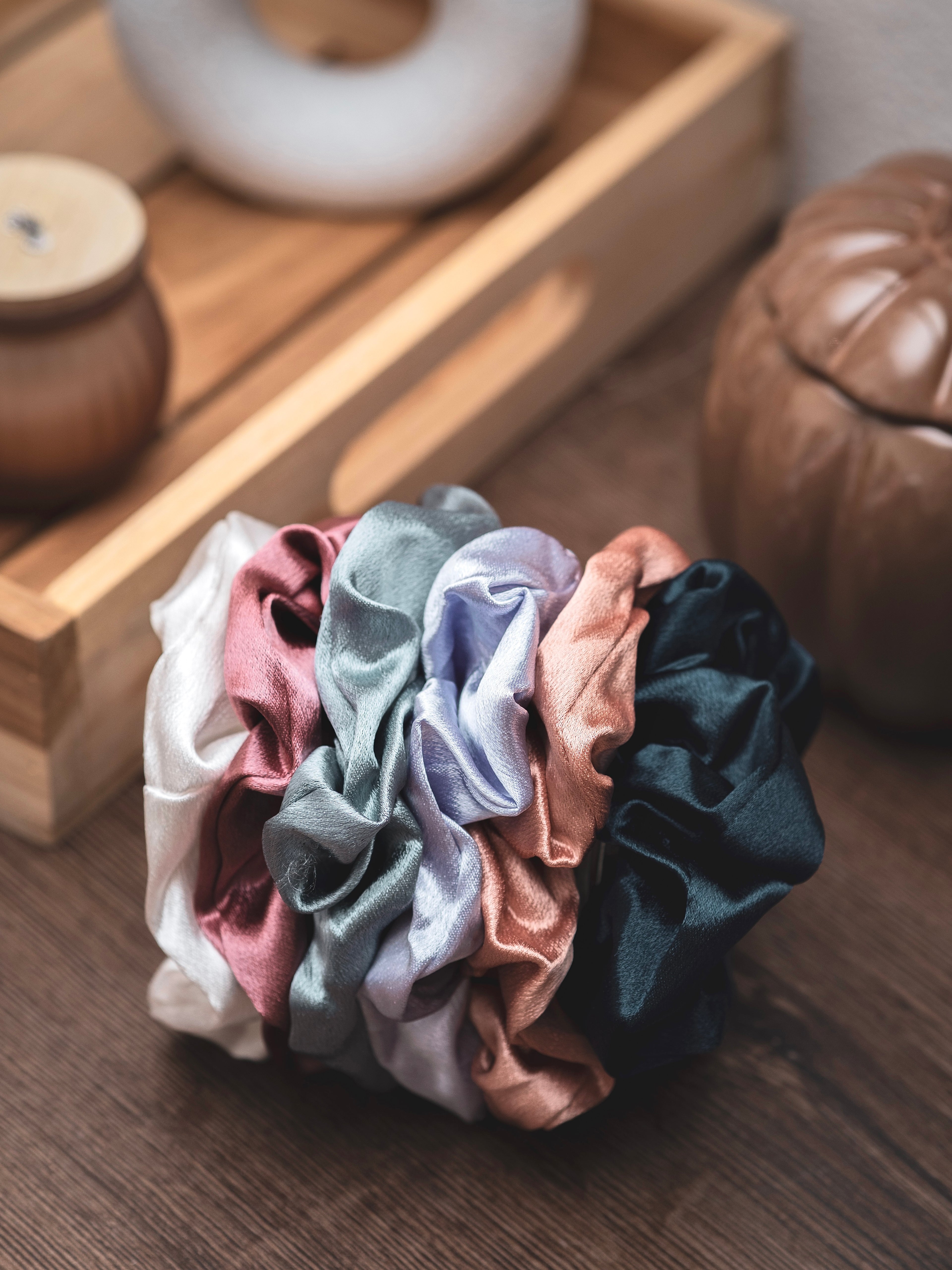 Scrunchies "seidig"