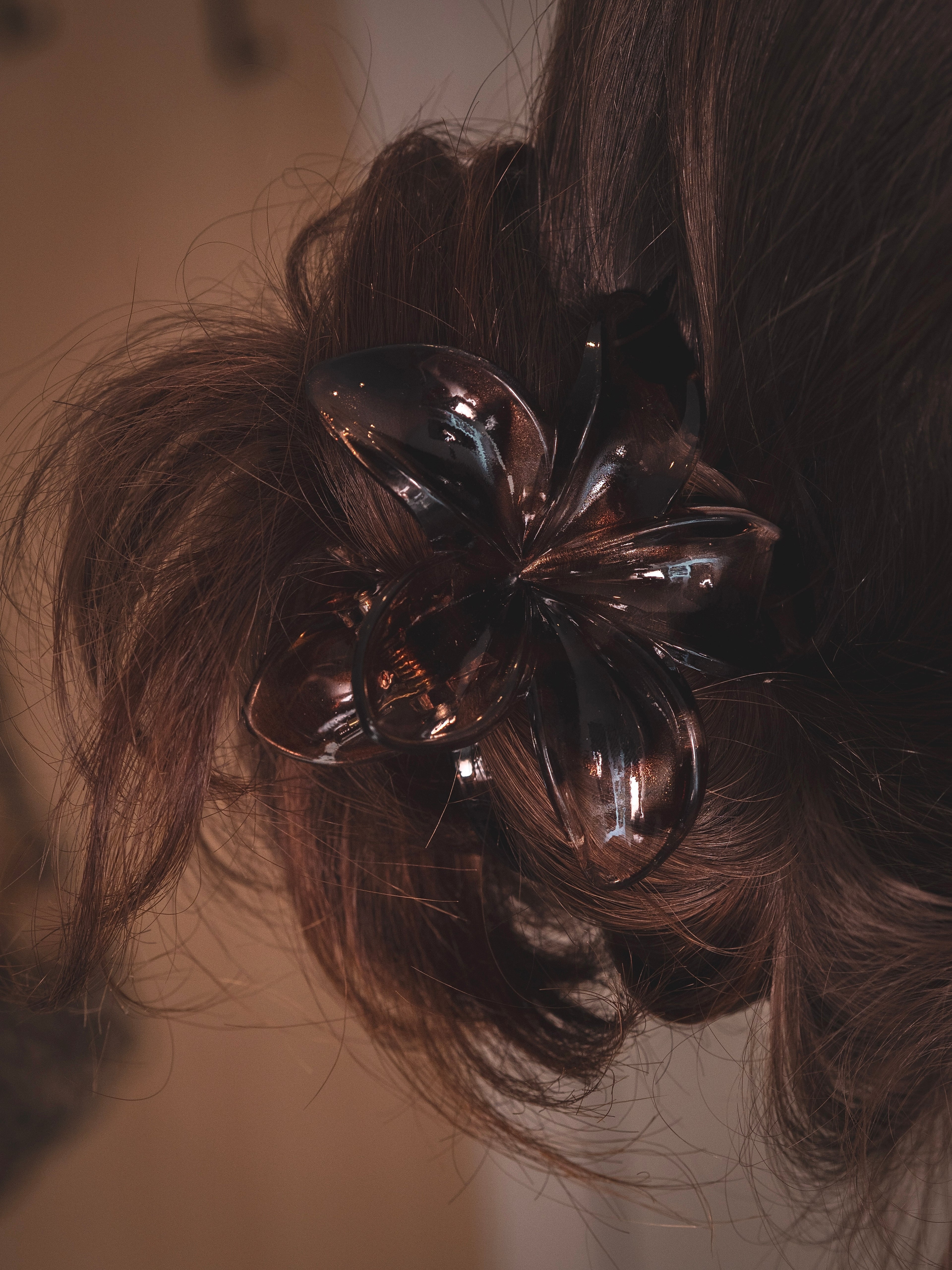 Haarklammer Blume Maxi