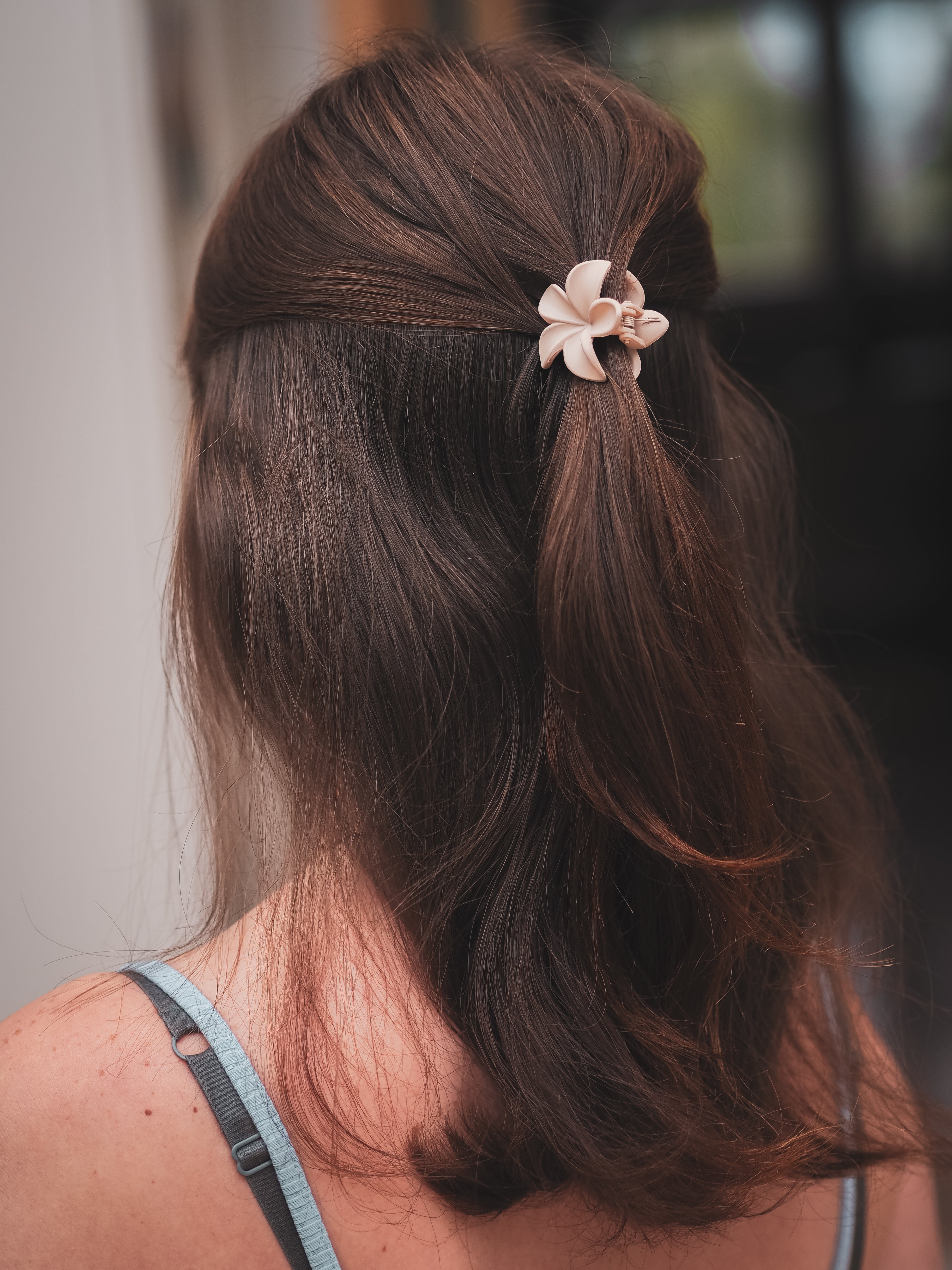 Haarklammer Blume Midi