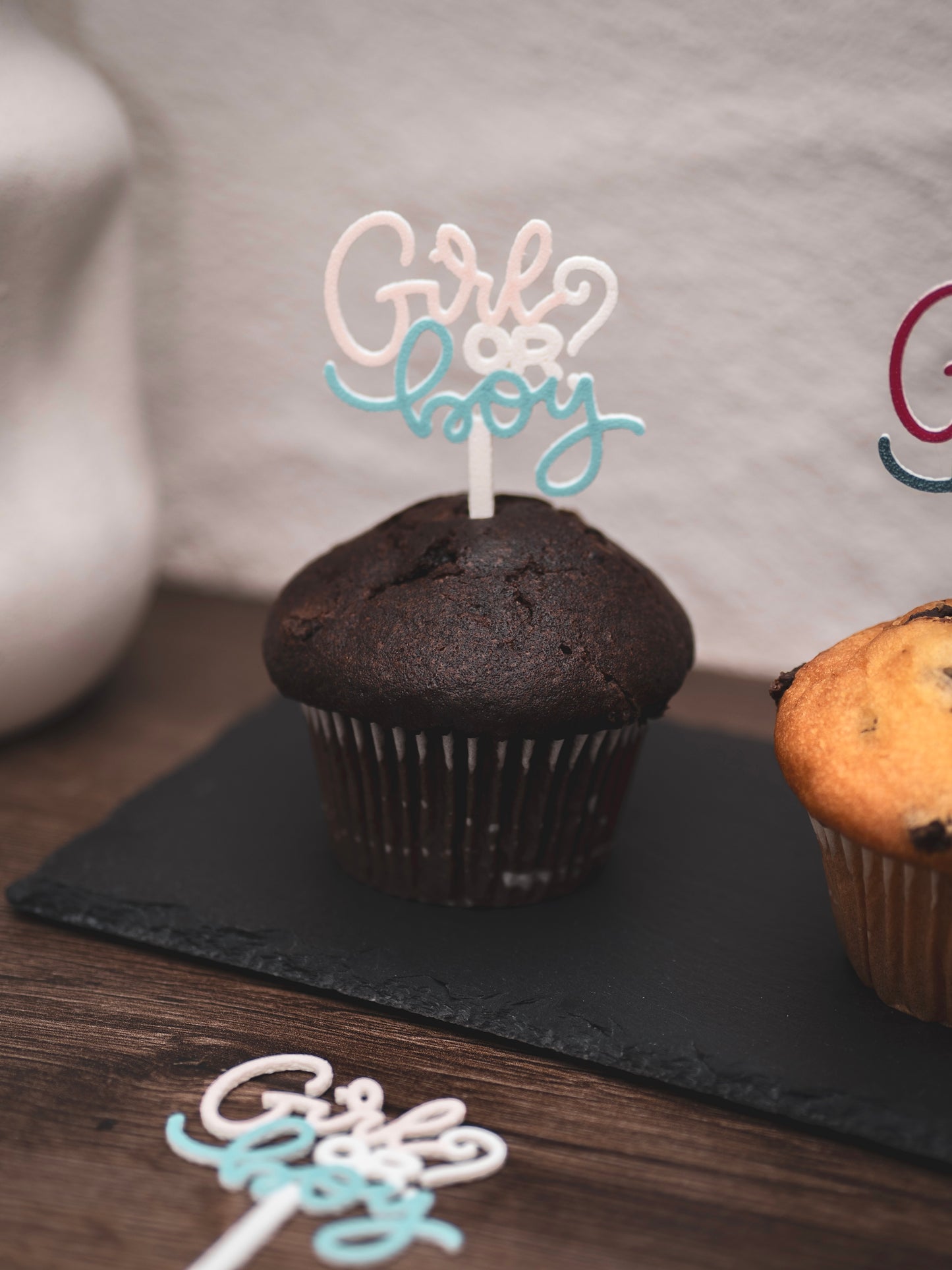 Muffin Topper "Girl or Boy?"