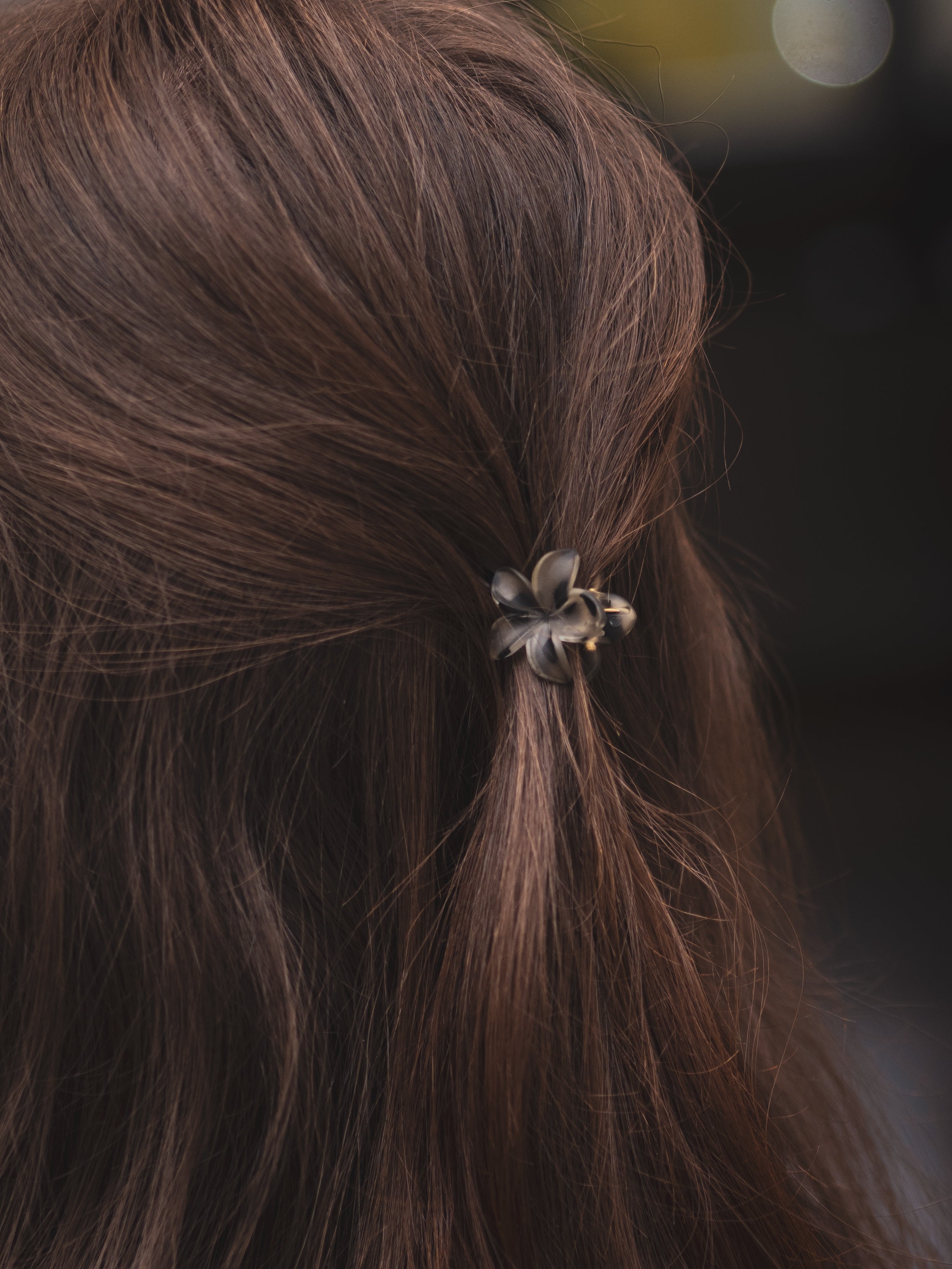 Haarklammer Blume Mini