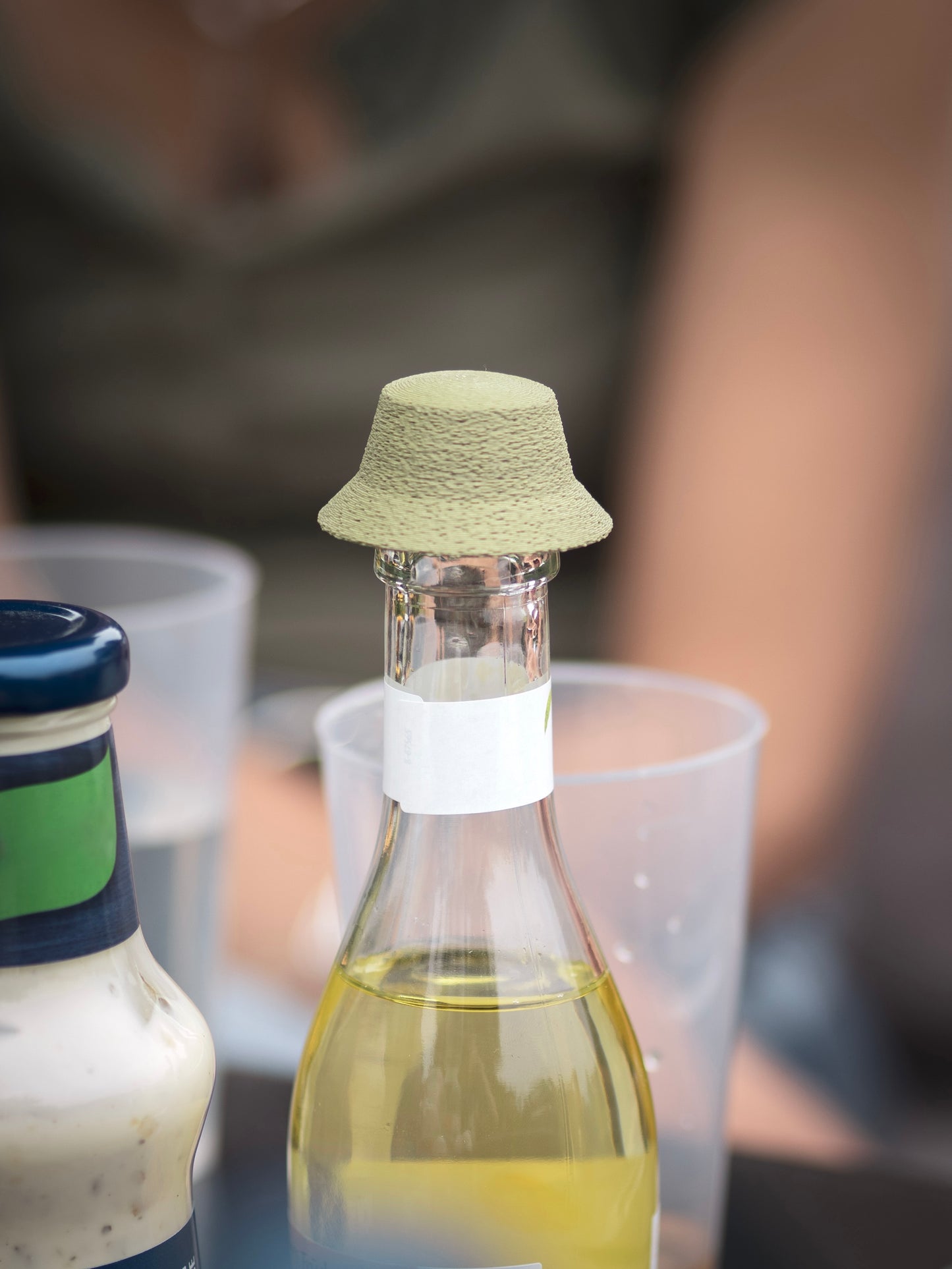 Flaschendeckel Fischerhut für Bier, Limo & kl. Sektflaschen | verschiedene Farben