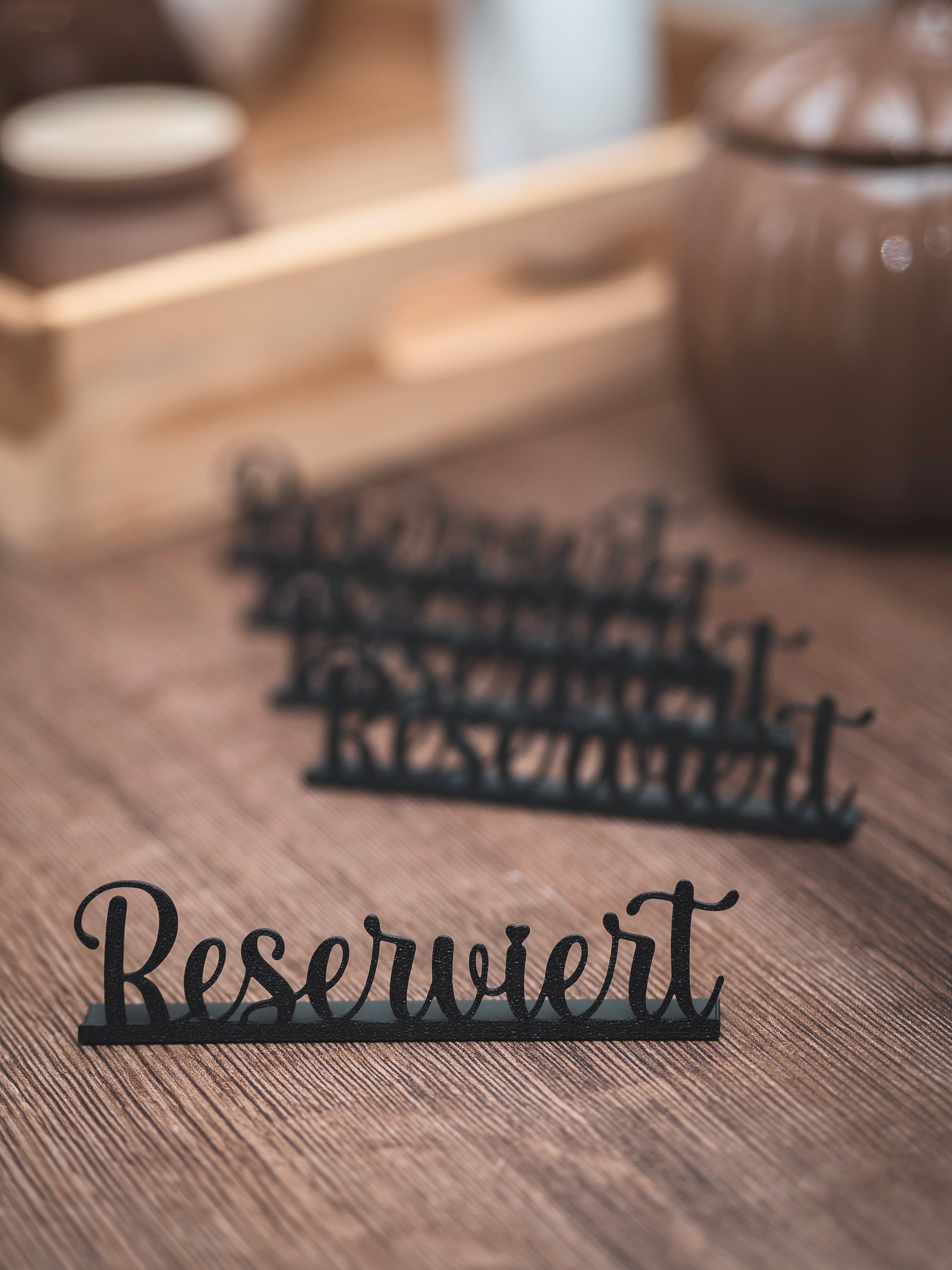 Reserviert Gastronomie • Bar • Café