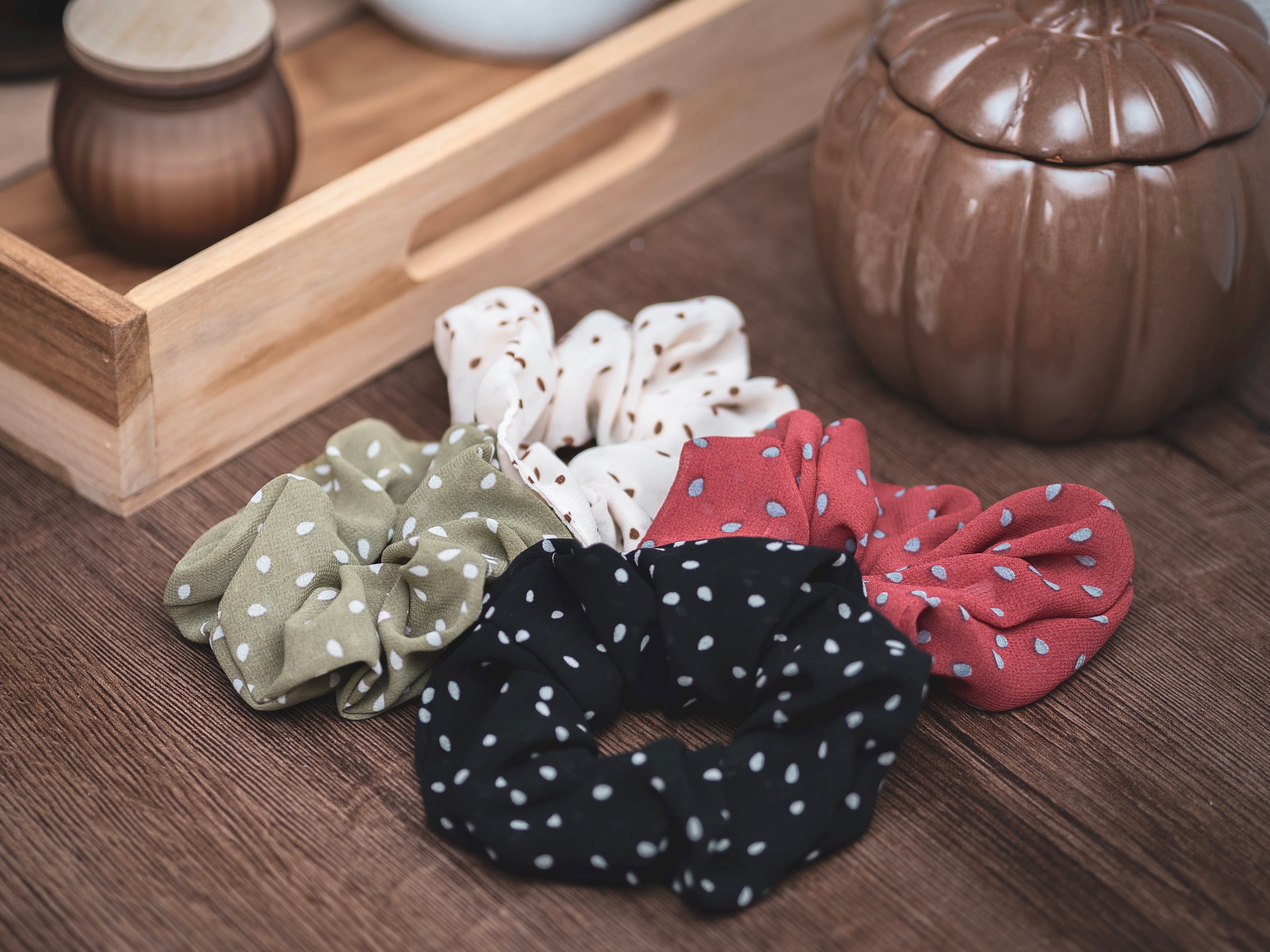 Scrunchies "Punkte"