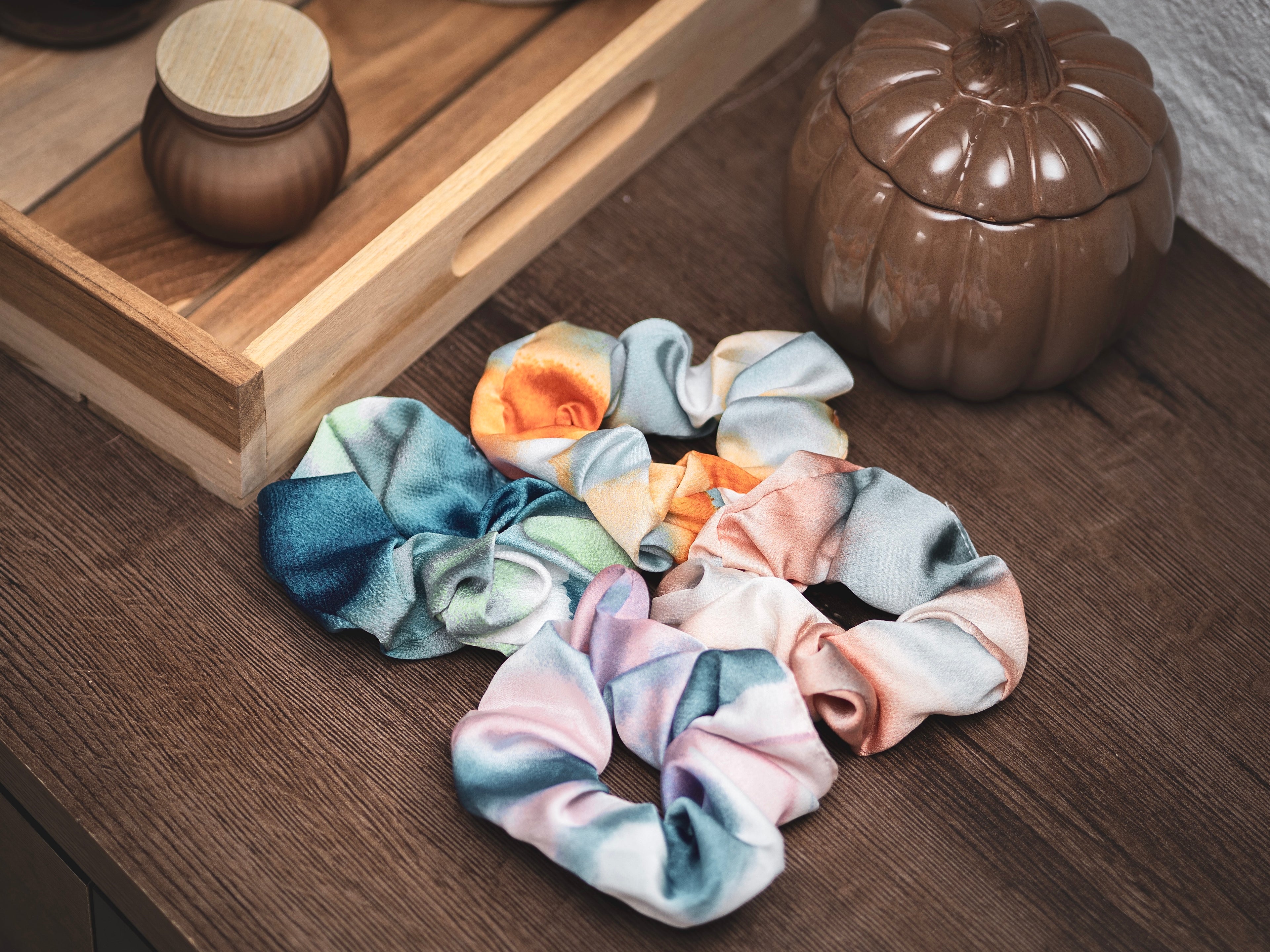 Scrunchies "Aquarell"