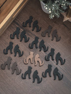 Teebeutelhalter Katze Set | 22 Farben | NEU Glückskatze