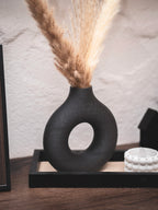 Trockenblumenvase rund 12,5 cm