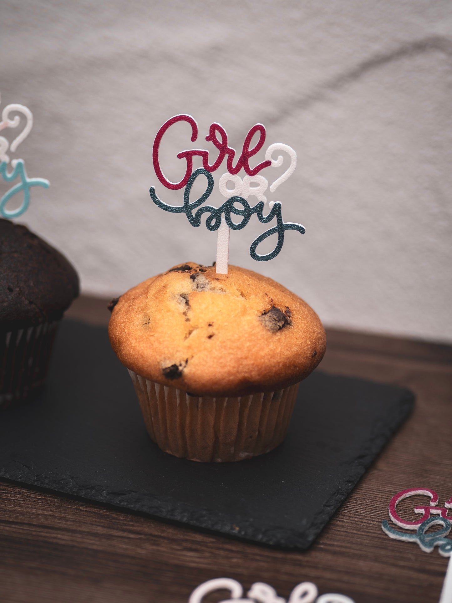 Muffin Topper "Girl or Boy?"