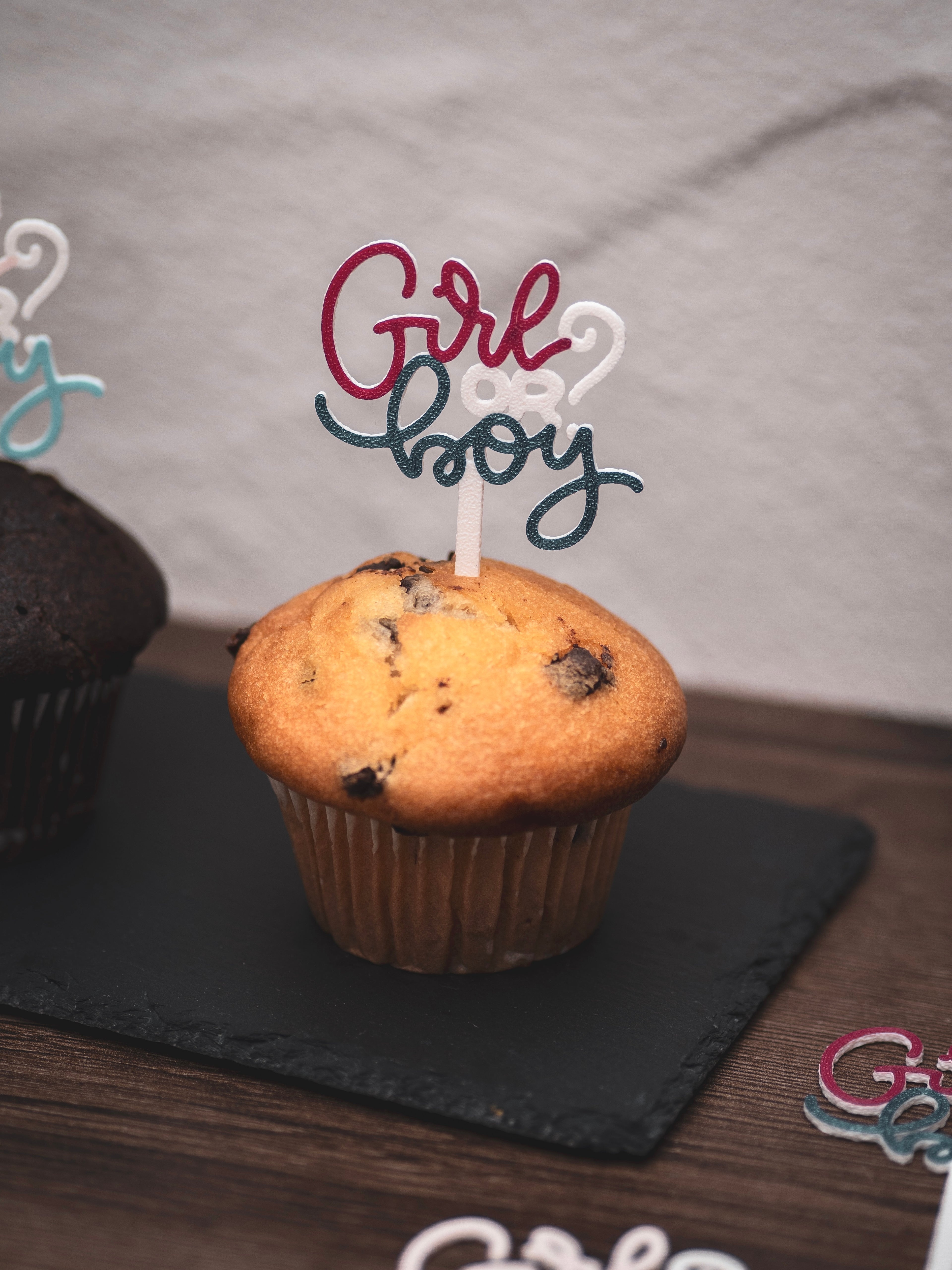 Muffin Topper "Girl or Boy?"