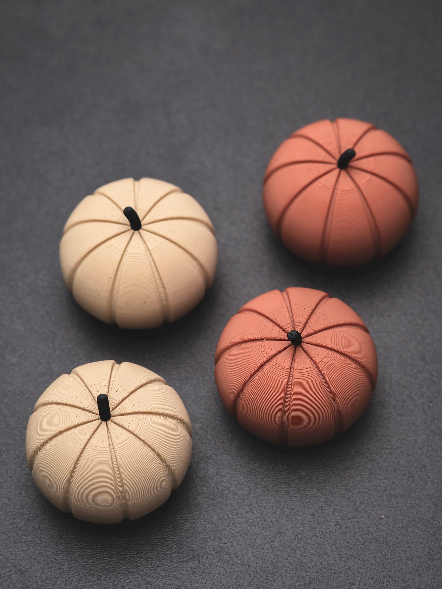 Flaschendeckel Kürbis für Bier, Limo & kl. Sektflaschen | terracotta & beige