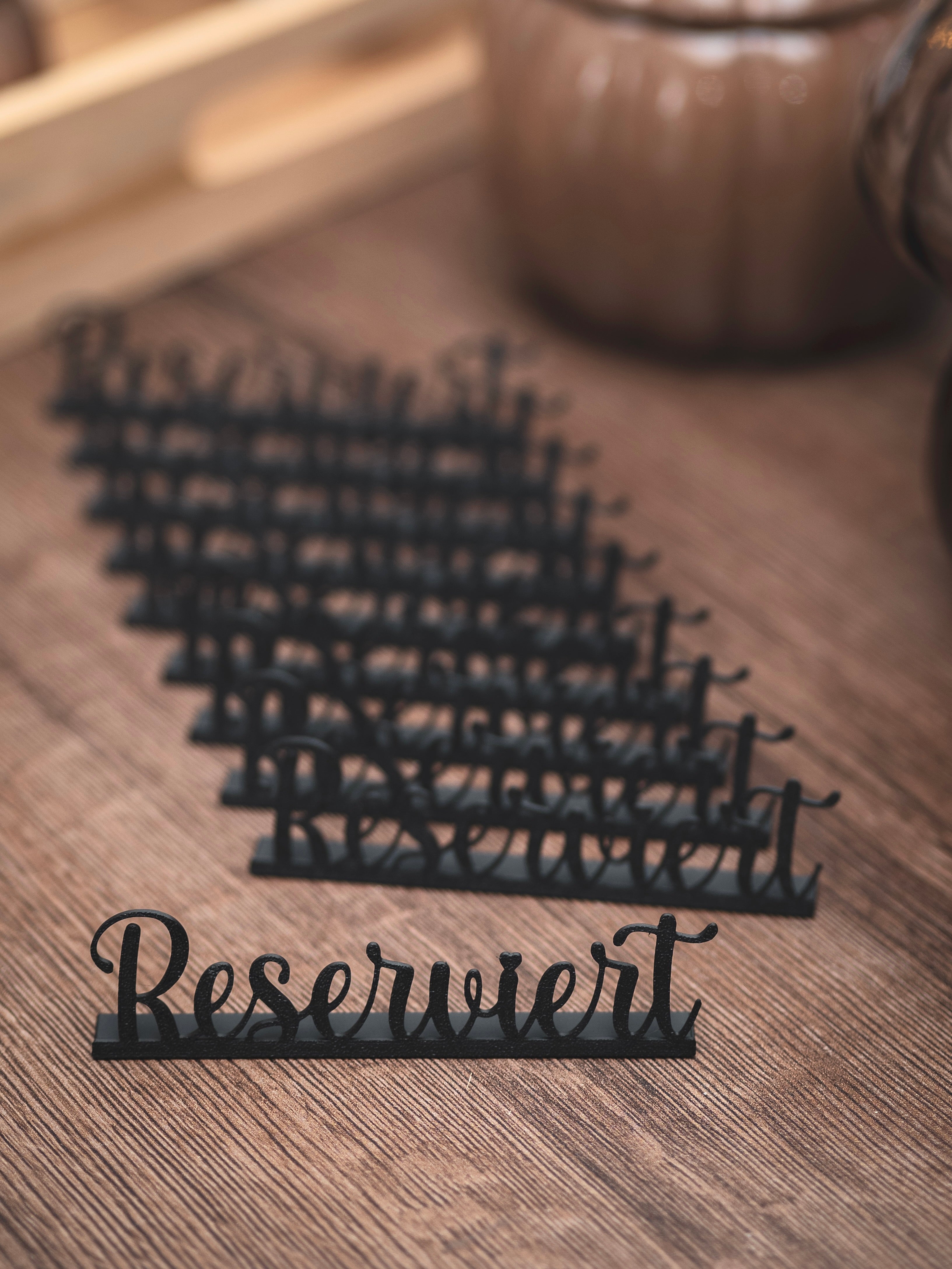 Reserviert Gastronomie • Bar • Café