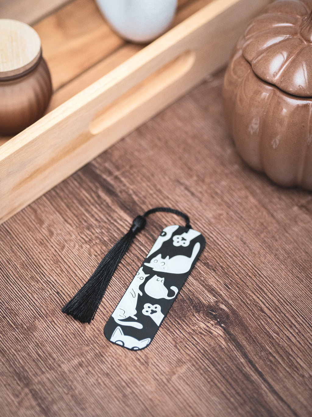 Lesezeichen Katzen mit Quaste | verschiedene Farben