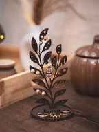 Schmuckständer Leaf für Ohrstecker mit kleiner Ablage