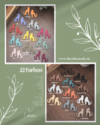 Teebeutelhalter Hunde Set | 22 Farben