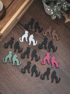 Teebeutelhalter Katze Set | 22 Farben | NEU Glückskatze