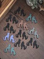 Teebeutelhalter Katze Set | 22 Farben | NEU Glückskatze