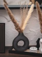 Trockenblumenvase rund 12,5 cm