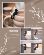 Teebeutelhalter Hunde Set | 22 Farben