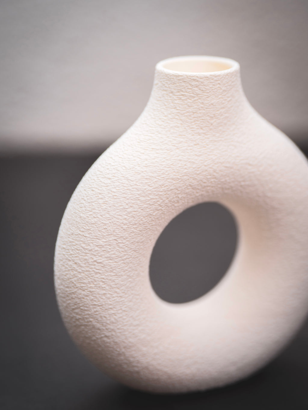Trockenblumenvase rund 12,5 cm