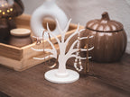 Schmuckständer Baum für Armbänder, Ringe, Earcuffs, Creolen mit Ablage