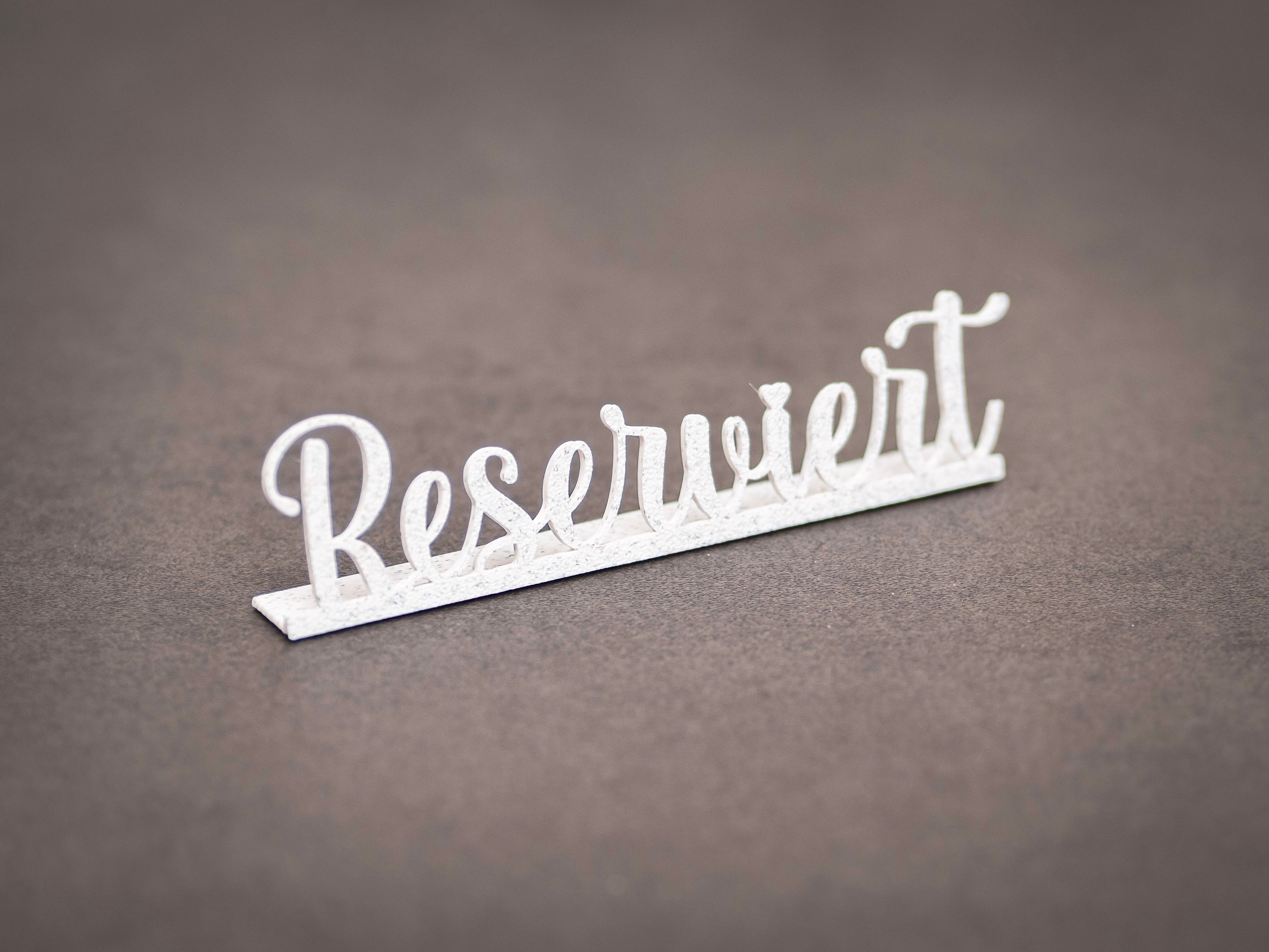 Reserviert Gastronomie • Bar • Café