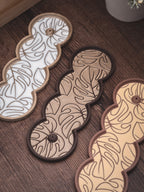 Räucherstäbchen Halter Monstera | 16 cm - verschiedene Farben | + 1 Gratis Räucherstäbchen