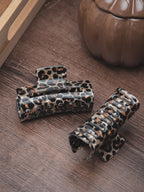 Haarklammer "leo beige"