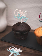Muffin Topper "Girl or Boy?"