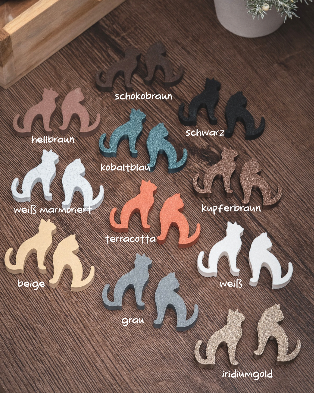 Teebeutelhalter Hunde Set | 22 Farben