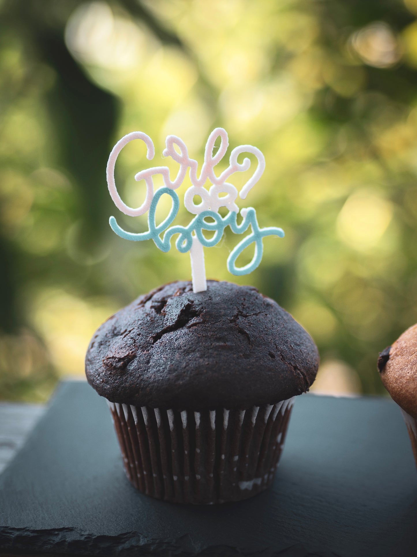 Muffin Topper "Girl or Boy?"