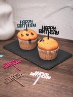 Muffin Topper "Happy Birthday"