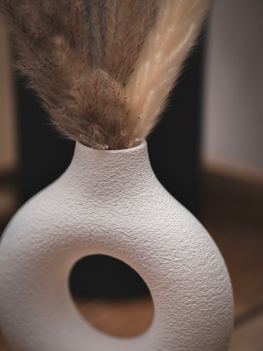 Trockenblumenvase rund 12,5 cm