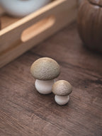 Mini Pilze als Herbstdeko