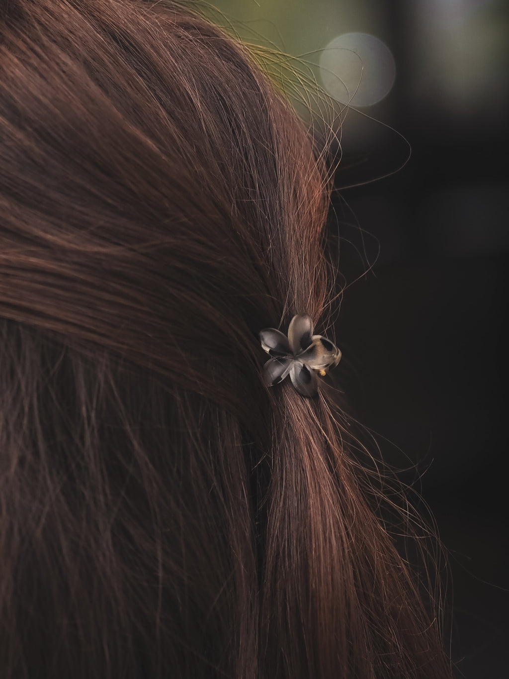 Haarklammer Blume Mini