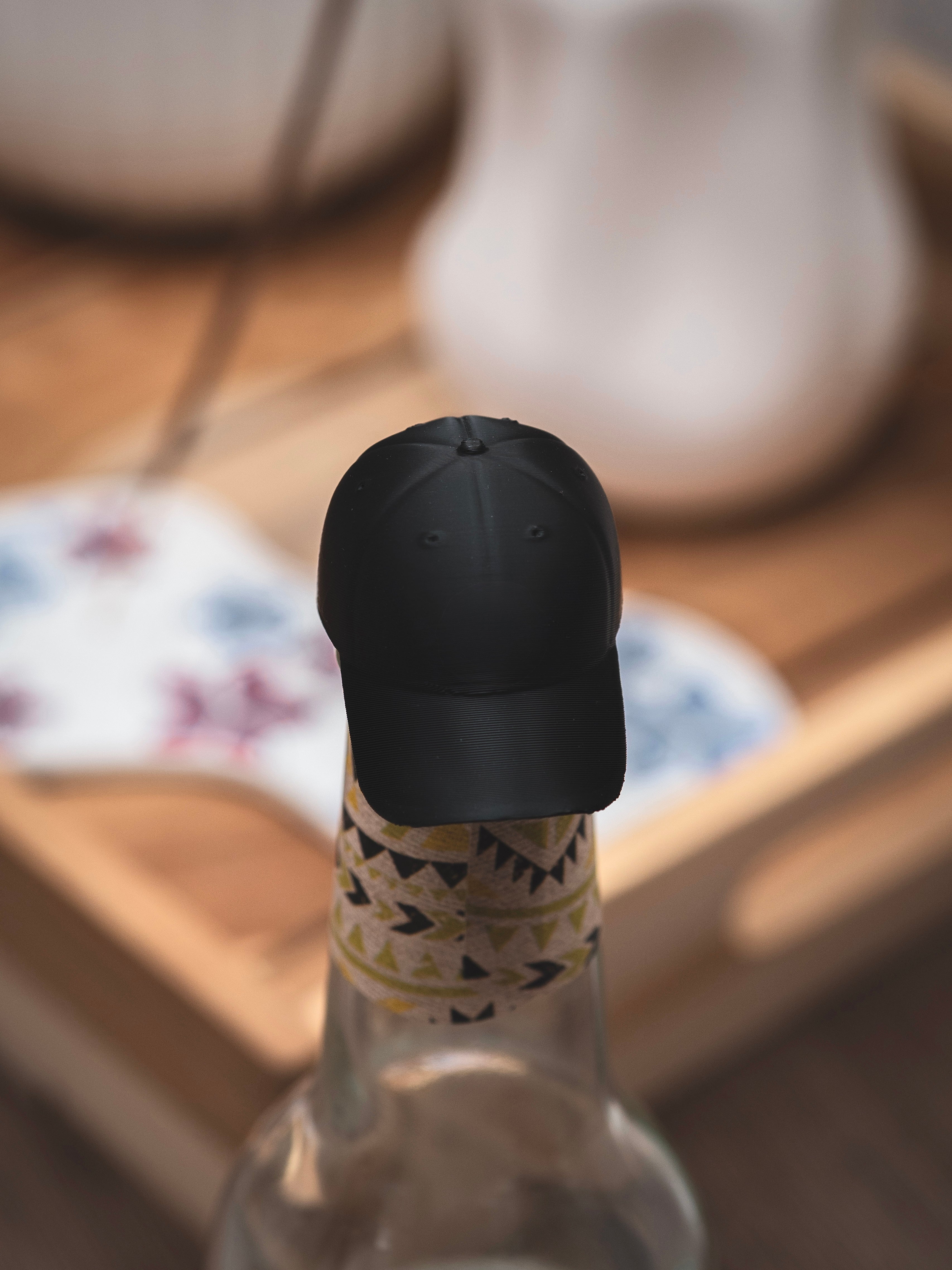 Flaschendeckel Basecap für Bier, Limo & kl. Sektflaschen | verschiedene Farben