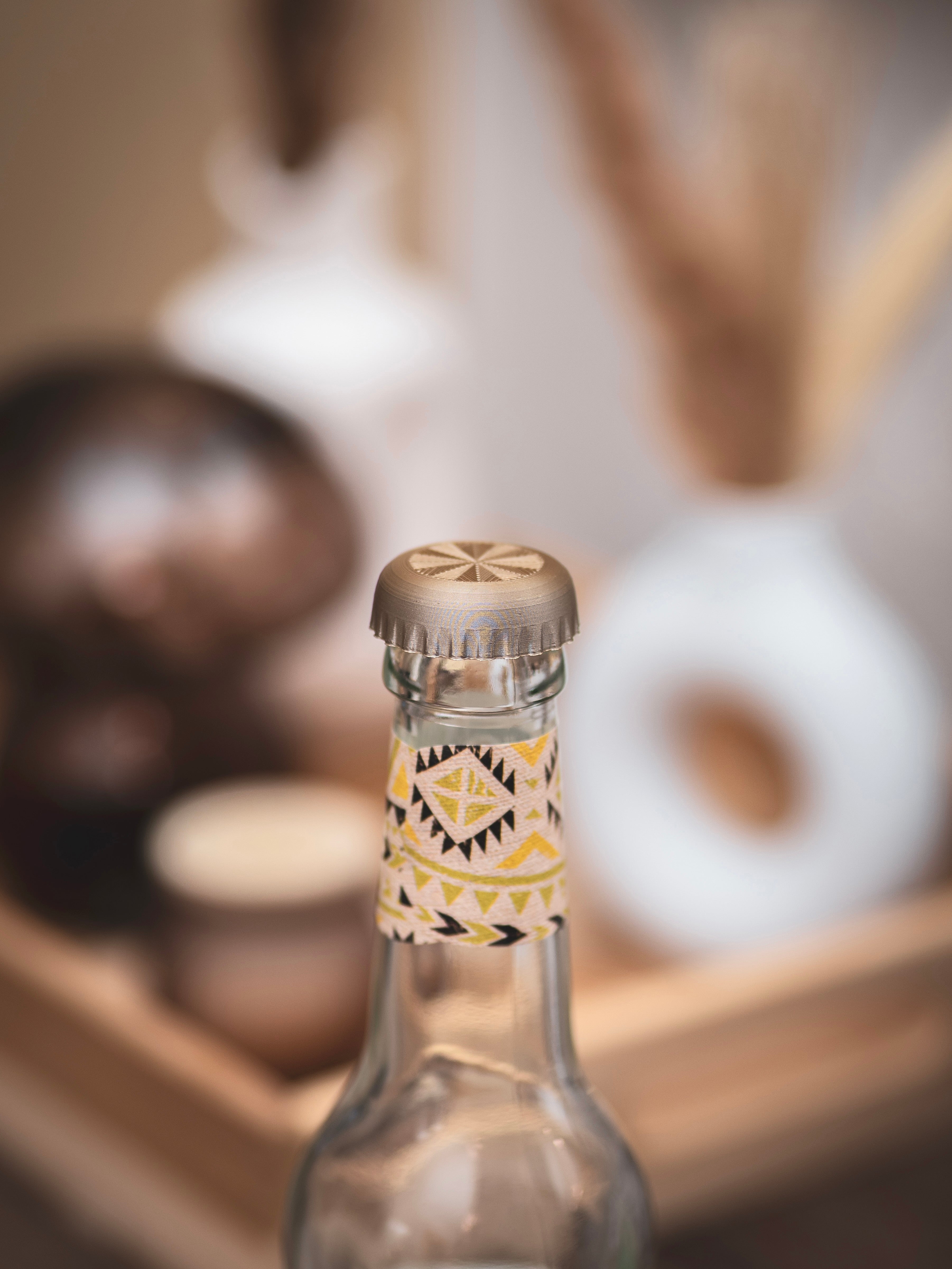 Flaschendeckel Kronkorken 2er Set für Bier, Limo & kl. Sektflaschen | verschiedene Farben