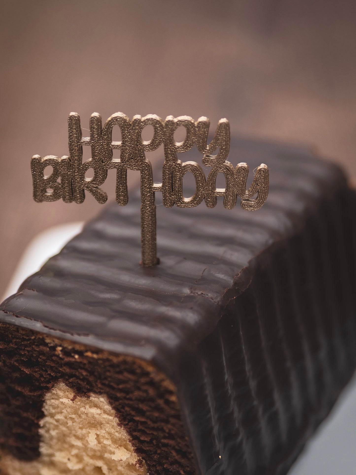 Muffin Topper "Happy Birthday"