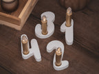 Adventskranz Zahlen 1-4 | verschiedene Farben