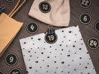 Adventskalender Zahlen 1-24 | verschiedene Farben