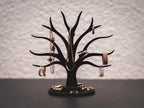 Schmuckständer Baum für Armbänder, Ringe, Earcuffs, Creolen mit Ablage
