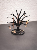 Schmuckständer Baum für Armbänder, Ringe, Earcuffs, Creolen mit Ablage